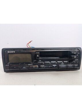 Vintage Sony XR-3500MK2 FM/AM Cassette Car Stereo Receiver Head Unit 20Wx4
